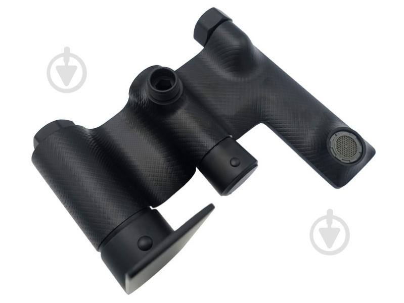 Душевая система AiM мультирежимная черная матовая DG01144-5 matte black - фото 3