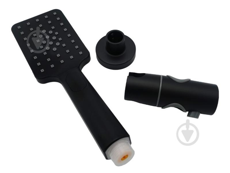 Душевая система AiM мультирежимная черная матовая DG01144-5 matte black - фото 7