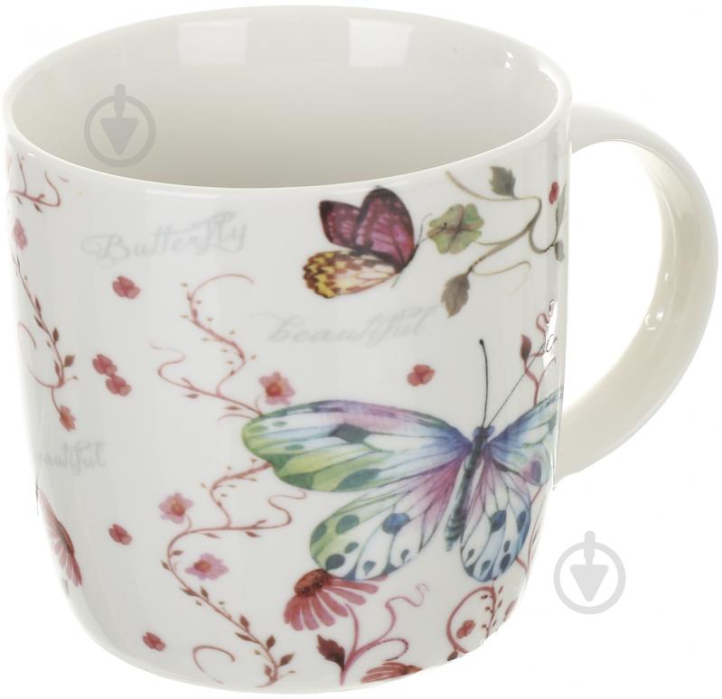 Чашка Milika Butterfly Pink 330 мл - фото 2 Чашка Milika Butterfly Pink 330 мл - фото 2