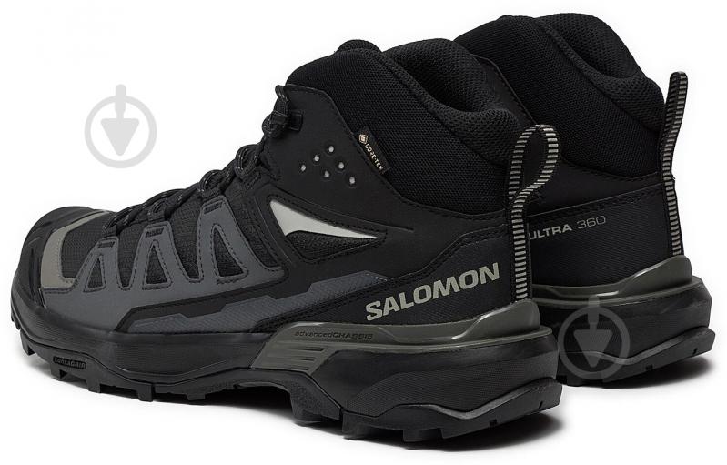 Черевики Salomon X ULTRA 360 MID GTX L47447600 р.44 2/3 чорний - фото 4