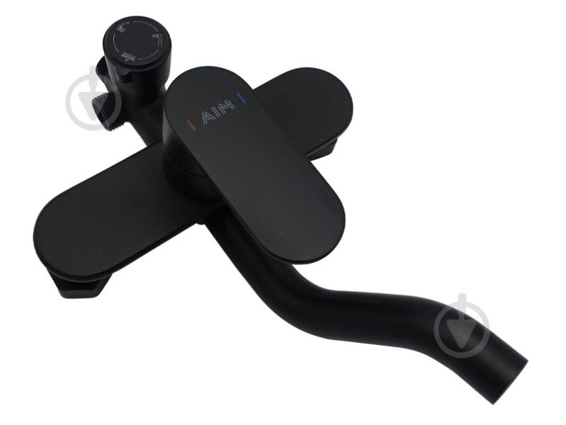 Душевая система AiM мультирежимная черная матовая DG01242 matte black - фото 4