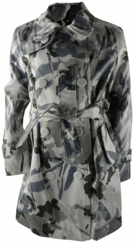 Плащ для девочки Alisa Line Ромашка Маки р.98 серый с рисунком 1,31005500000005E+15 - фото 1