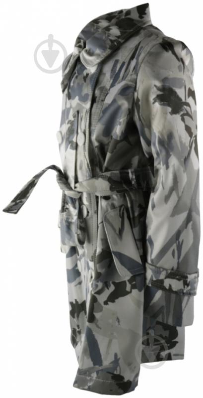 Плащ для девочки Alisa Line Ромашка Маки р.98 серый с рисунком 1,31005500000005E+15 - фото 2