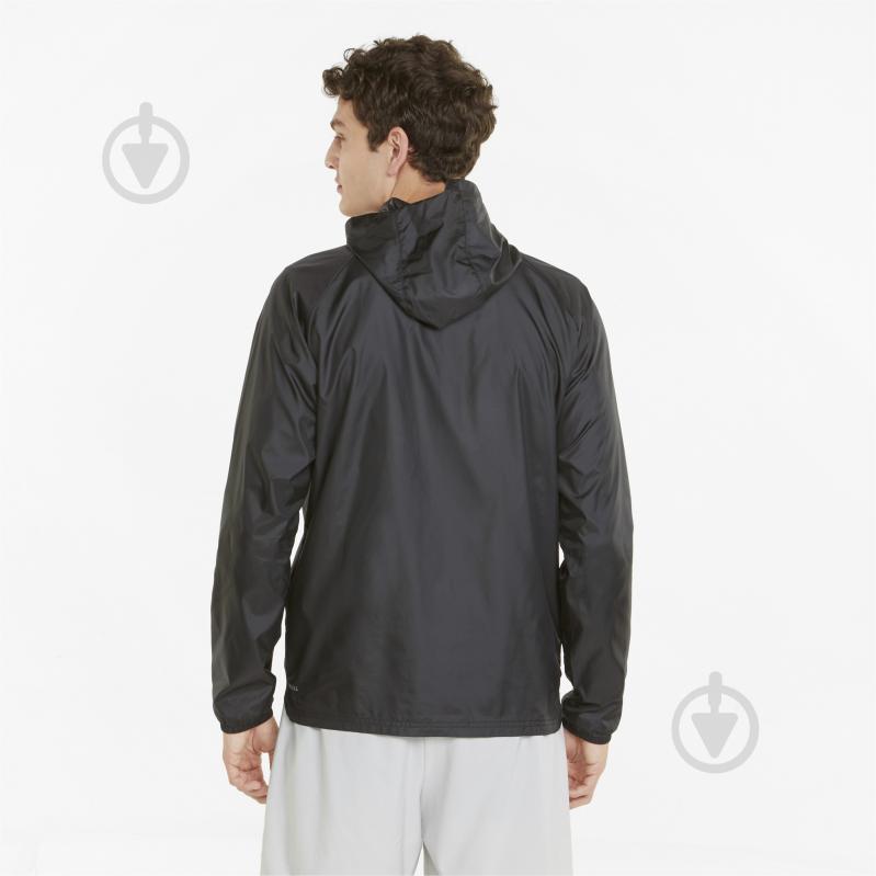 Ветровка мужская демисезонная Puma FAVORITE WOVEN JACKET M 52168401 р.XL черная - фото 2