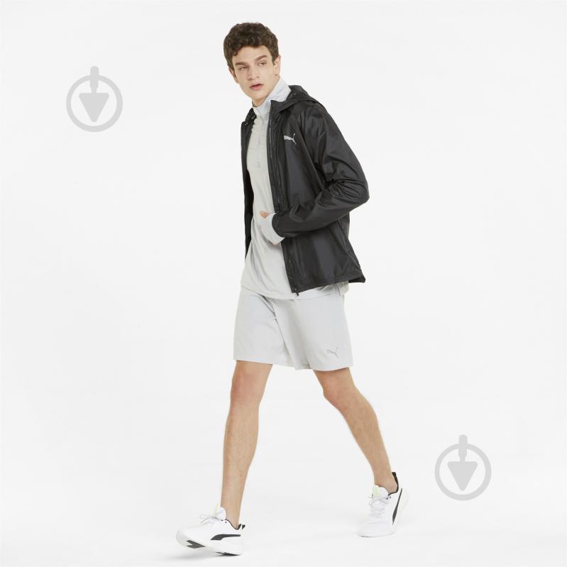 Ветровка мужская демисезонная Puma FAVORITE WOVEN JACKET M 52168401 р.XL черная - фото 3