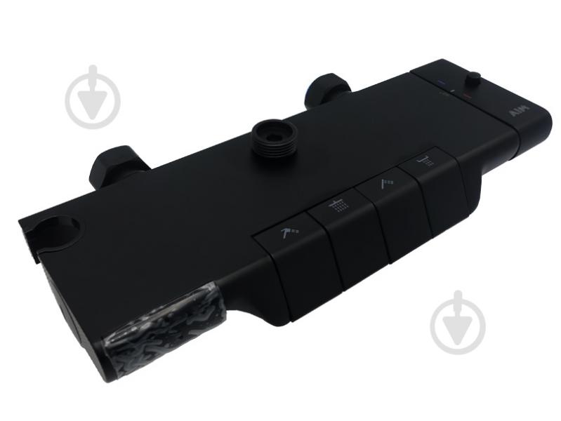 Душевая система AiM мультирежимная черная матовая DG10745 matte black - фото 3