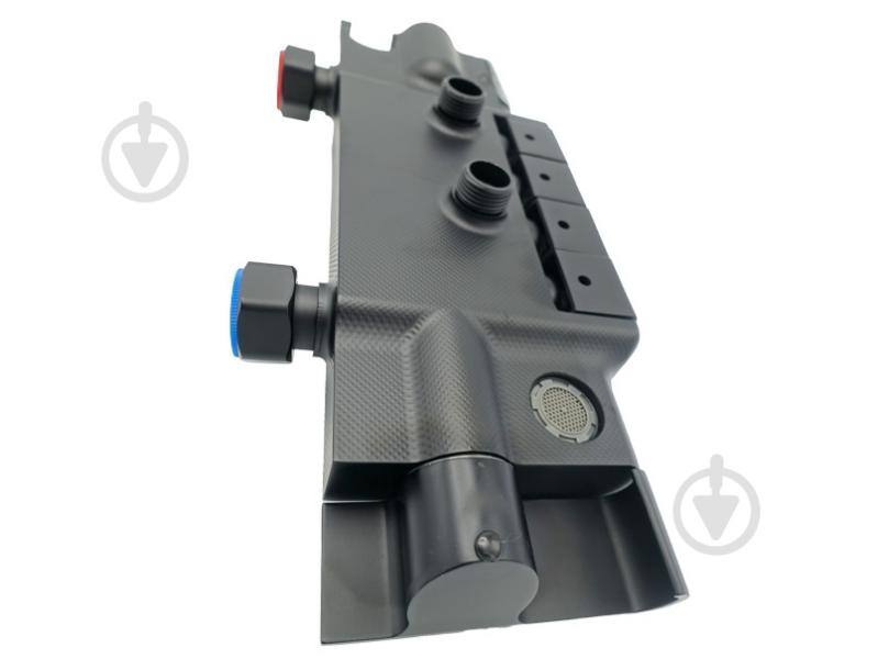 Душевая система AiM мультирежимная черная матовая DG10745 matte black - фото 4