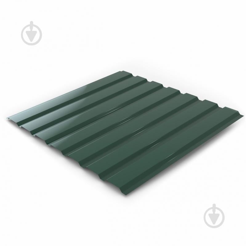 Профнастил глянцевый PSM PROFILE ПР-15А 0,5x1155x1200 мм RAL 6005 зелёный - фото 2 Профнастил глянцевый PSM PROFILE ПР-15А 0,5x1155x1200 мм RAL 6005 зелёный - фото 2