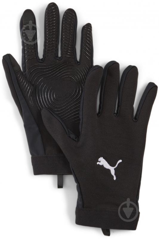 Варежки Puma INDIVIDUALWINTERIZED PLAYER GLOVE 04187301 р.XL /черный - фото 1