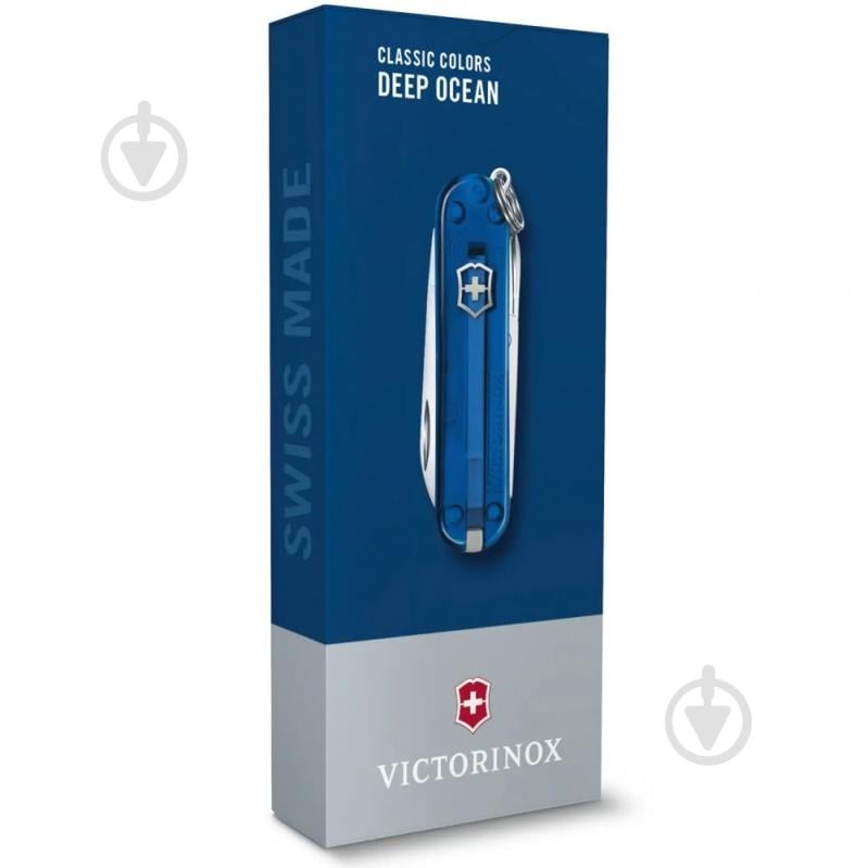 Ніж швейцарський Victorinox CLASSIC SD Deep Ocean 0.6223.T2G 94376 - фото 4