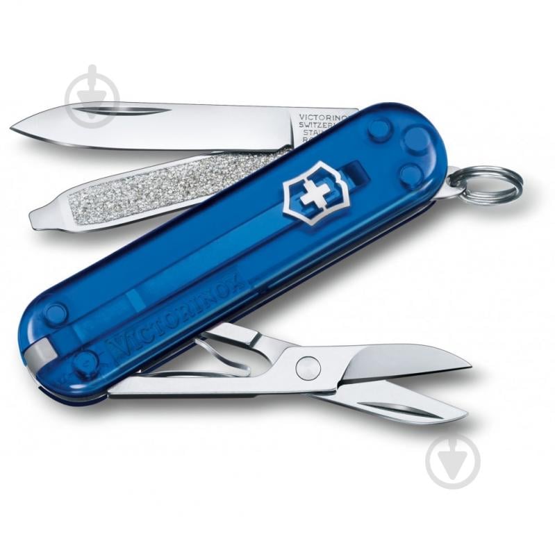 Ніж швейцарський Victorinox CLASSIC SD Deep Ocean 0.6223.T2G 94376 - фото 1