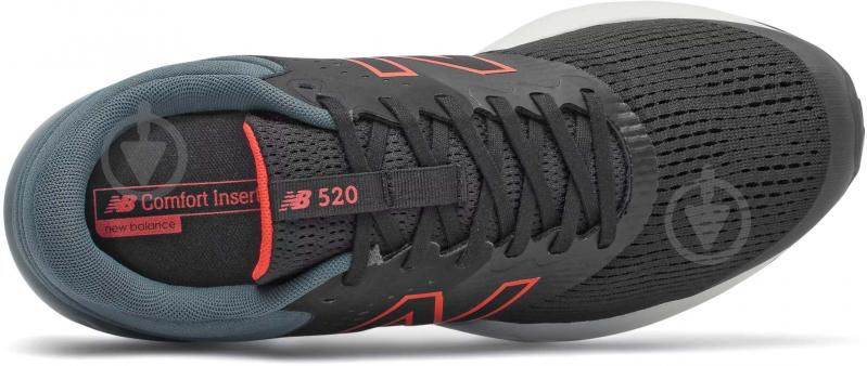 Кросівки чоловічі New Balance 520v7 M520CB7 р.41,5 чорні - фото 3