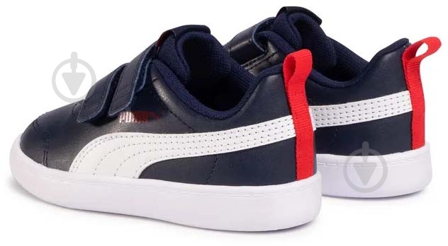 Кроссовки демисезонные Puma COURTFLEX V2 V INF PEACOAT-HIGH RISK 37154401 р.20 синие - фото 5