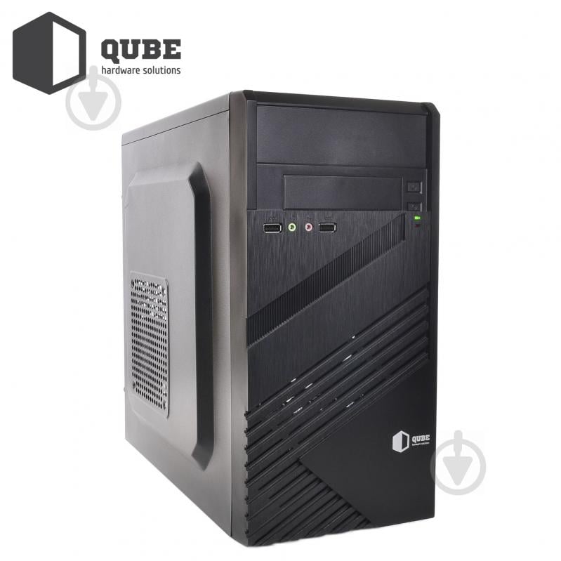 Корпус QUBE 400W Black (QB05M_MN4U3) - фото 2