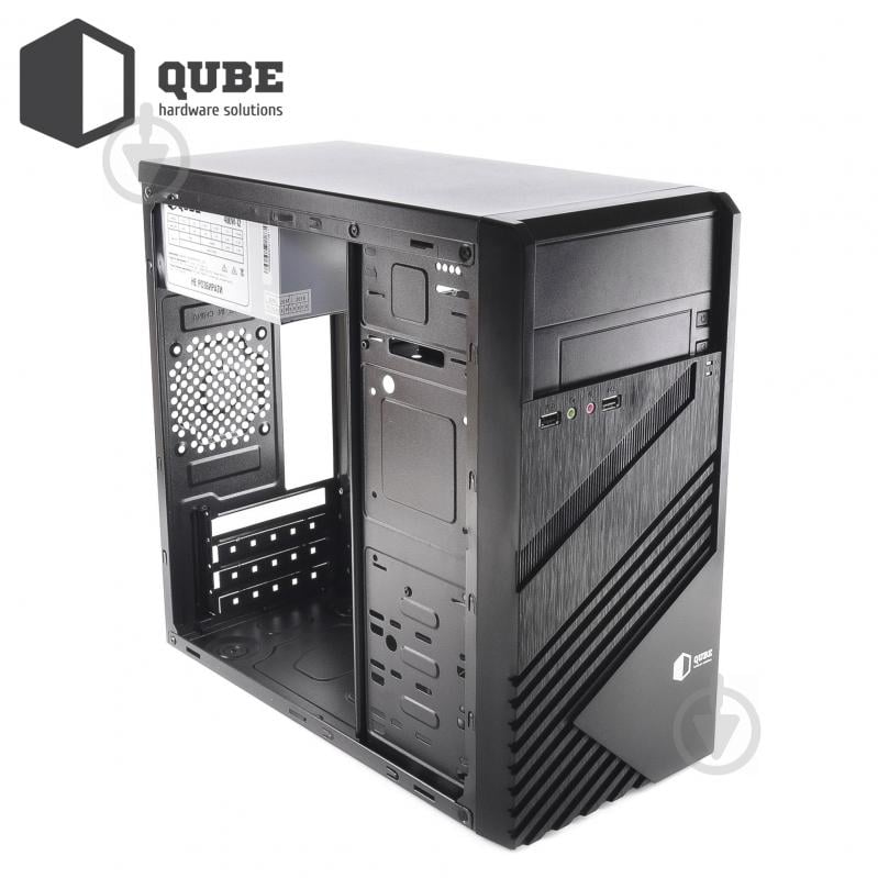 Корпус QUBE 400W Black (QB05M_MN4U3) - фото 8