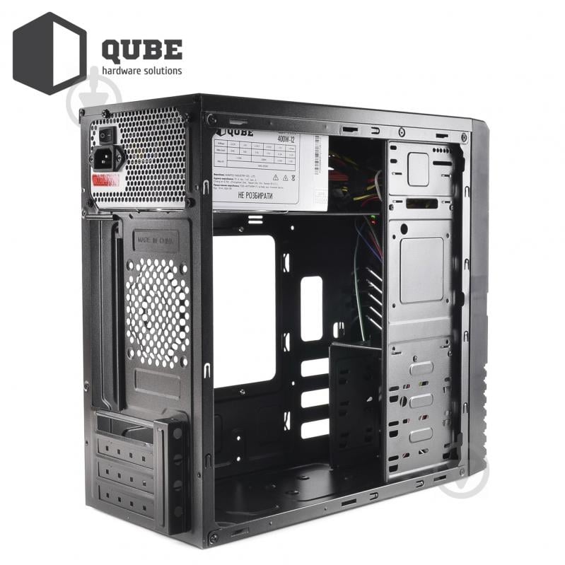 Корпус QUBE 400W Black (QB05M_MN4U3) - фото 10