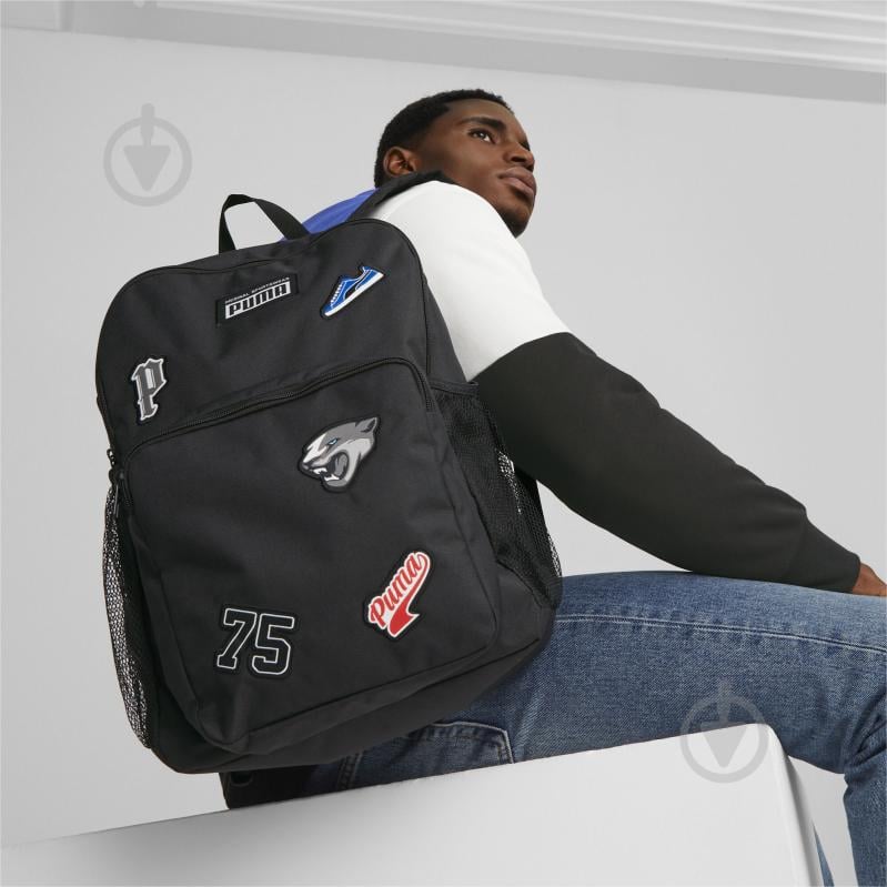 Рюкзак Puma PATCH BACKPACK 07951401 25 л чорний - фото 3