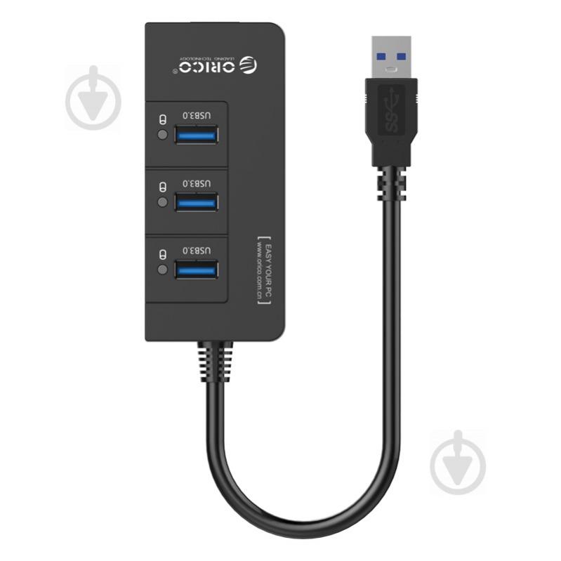 USB-хаб Orico HR01-U3-V1-BK-BP - фото 2