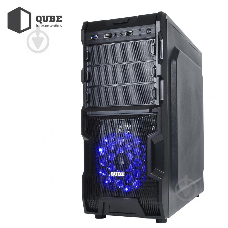 Корпус QUBE QB932A Black (QB932A_MBNU3) - фото 3