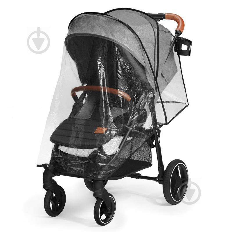 Коляска прогулочная Kinderkraft Grande LX Gray KKWGRANGRY00LX - фото 6