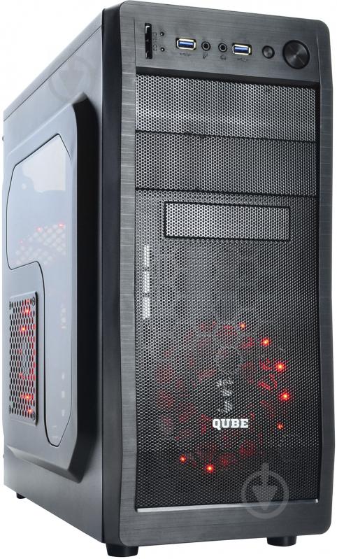 Корпус QUBE QB928A Black (QB928A_WRNU3) - фото 1