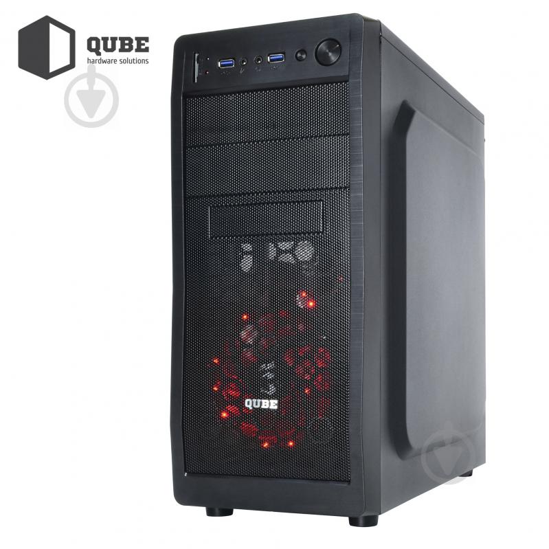 Корпус QUBE QB928A Black (QB928A_WRNU3) - фото 3