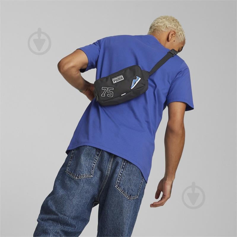 Сумка на пояс Puma PUMA PATCH WAIST BAG 07951501 чорний - фото 4