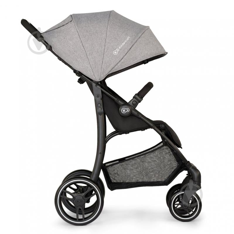 Коляска прогулочная Kinderkraft Trig Grey KKWTRIGGRY0000 - фото 4