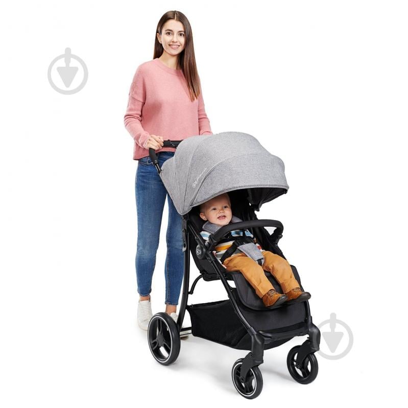 Коляска прогулочная Kinderkraft Trig Grey KKWTRIGGRY0000 - фото 9