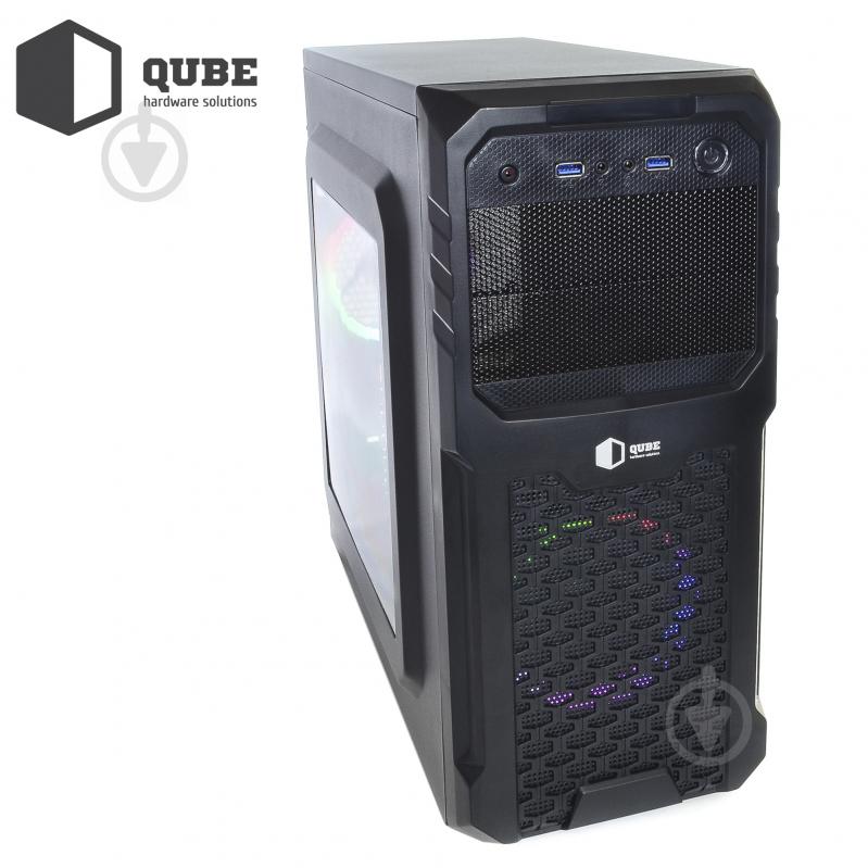 Корпус QUBE QB27A Black (QB27A_WCNU3) - фото 4