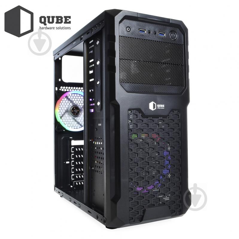 Корпус QUBE QB27A Black (QB27A_WCNU3) - фото 5