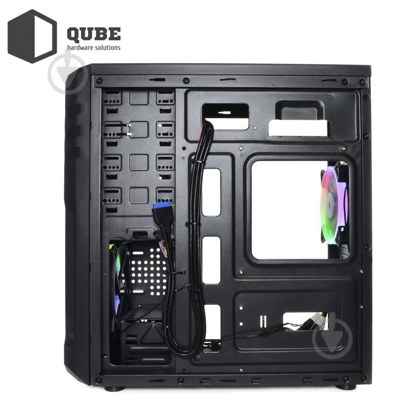 Корпус QUBE QB27A Black (QB27A_WCNU3) - фото 10