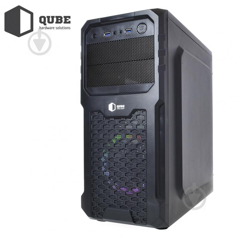 Корпус QUBE QB27A Black (QB27A_WCNU3) - фото 3