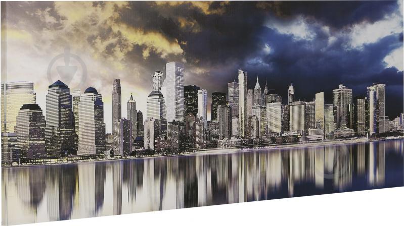 Репродукція Нічне місто 150x60 см Styler - фото 2