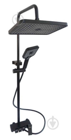 Душевая система MILLZ мультирежимная черная MRS-AL-C200 (black) - фото 1