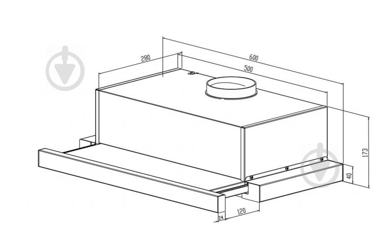 Витяжка Jantar TL 650 LED 60 IS - фото 8