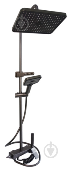 Душевая система MILLZ мультирежимная серая MRS-AL-C61 (gray) - фото 1