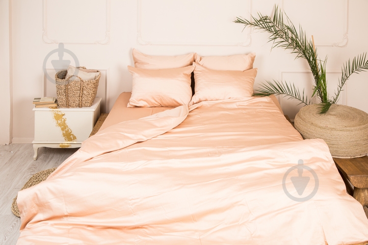 Комплект постельного белья 2.0 Евро Frost Almond бежевый Ecotton - фото 1