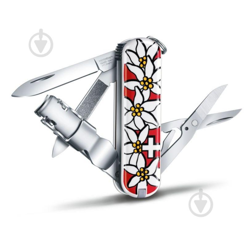 Ніж швейцарський Victorinox NAILCLIP Edelweiss 580 0.6463.840 88324 - фото 2