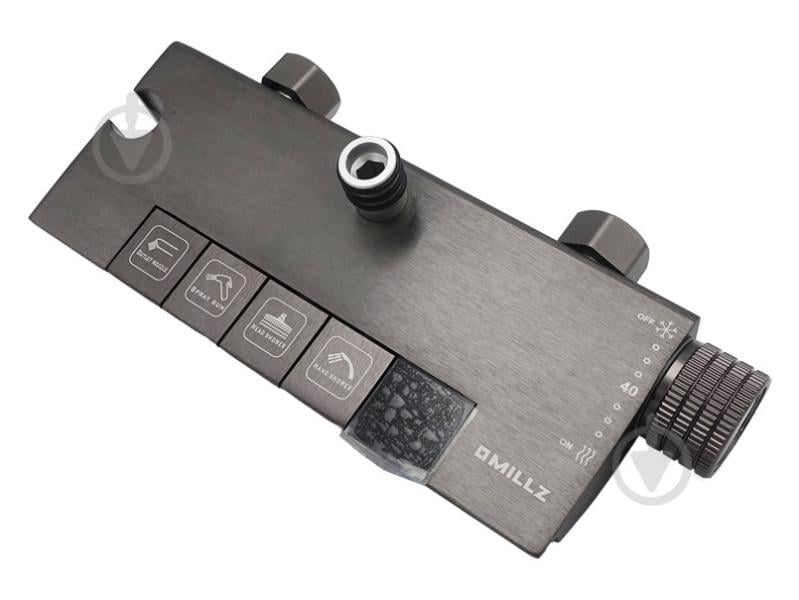 Душевая система MILLZ мультирежимная серая MRS-AL-C95 (gray) - фото 2