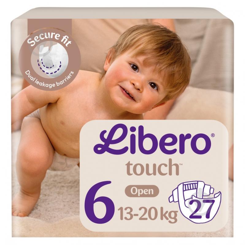 Подгузники Libero Touch 6 13-19 кг 27 шт. - фото 1