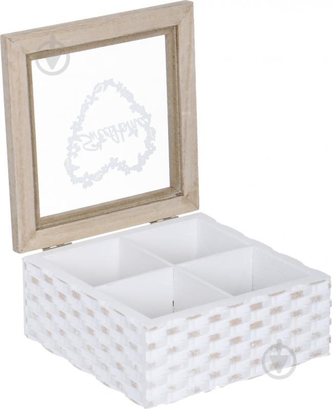 Шкатулка Плетение 16х16х7 см - фото 3