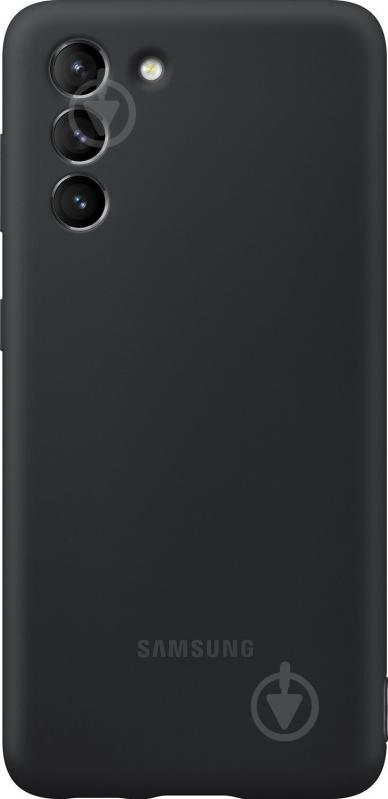 Чехол Samsung Silicone Cover Black (EF-PG991TBEGRU) - фото 1