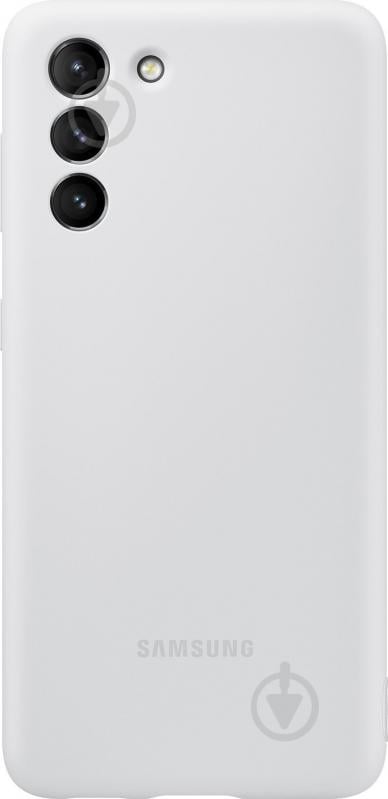 Чехол Samsung Silicone Cover Light Gray (EF-PG991TJEGRU) - фото 1