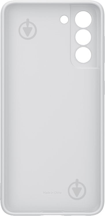 Чехол Samsung Silicone Cover Light Gray (EF-PG991TJEGRU) - фото 3