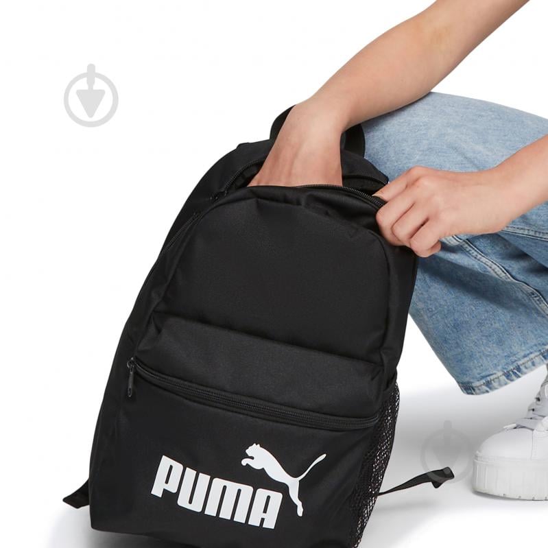 Рюкзак спортивний Puma PUMA PHASE SMALL BACKPACK 07987901 чорний - фото 4