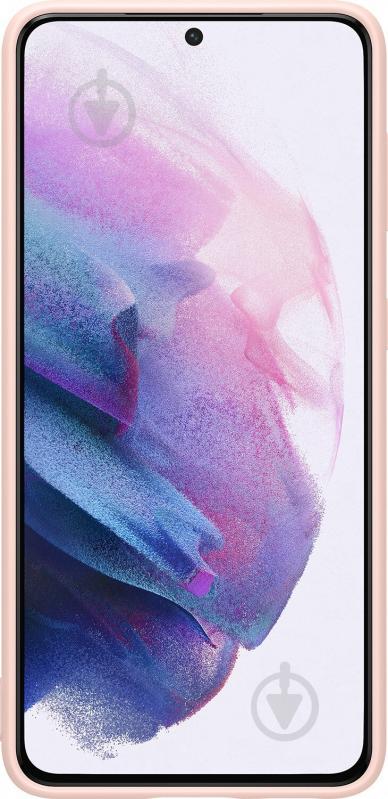 Чехол Samsung Silicone Cover Pink (EF-PG991TPEGRU) - фото 2