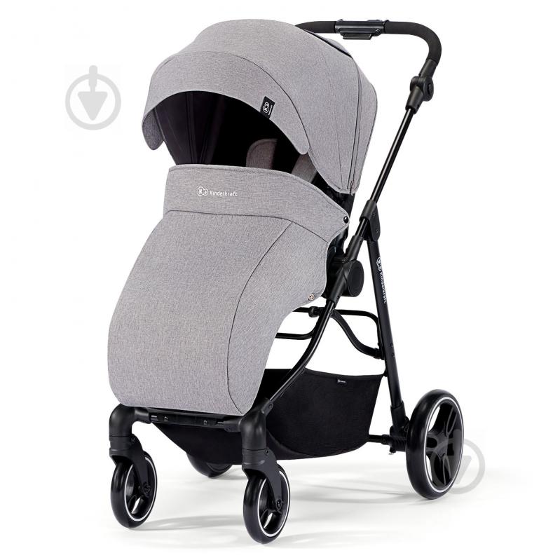 Коляска прогулочная Kinderkraft Vesto Gray KSVEST00GRY0000 - фото 11