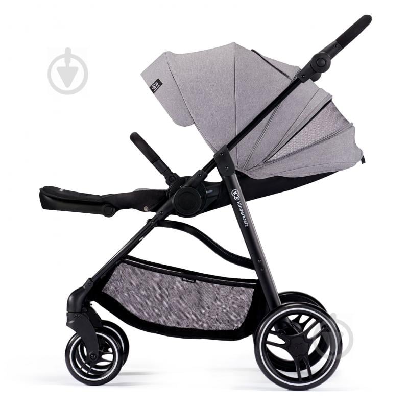 Коляска прогулочная Kinderkraft Vesto Gray KSVEST00GRY0000 - фото 6