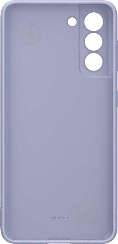 Чехол Samsung Silicone Cover Violet (EF-PG991TVEGRU) - фото 3